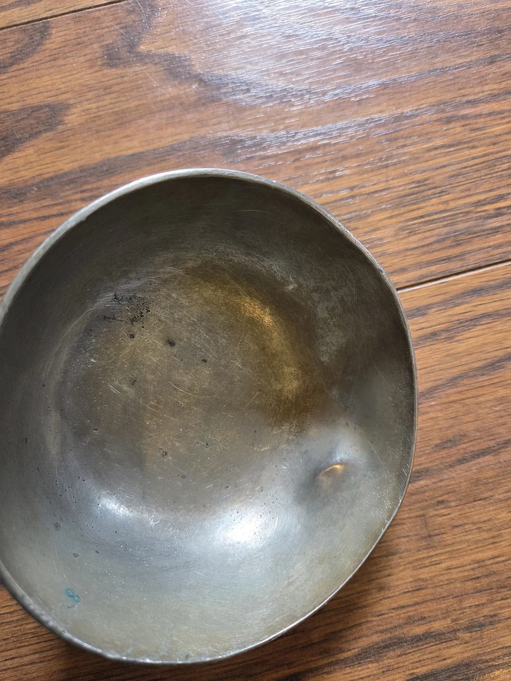 Antique Pewter Serving Ladle Marked Le Etains Paris